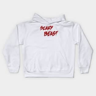 scary beast Kids Hoodie